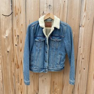 Levi’s Sherpa denim jacket